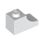 LEGO Arch 1x2 Curved Top Inverted WHITE (100 pcs)
