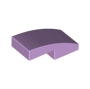 LEGO Slope Curved 2x1 LAVENDER (100 pcs)