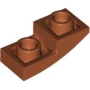 LEGO Boog 2x1 Inverted DONKERORANJE (100 stuks) LEGO Boog 2x1 Inverted DONKERORANJE (100 stuks)