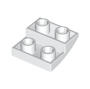 LEGO Boog 2x2 Gebogen Inverted WIT (100 stuks)