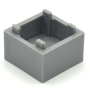 LEGO Box 2x2x1 LICHTGRIJS (10 stuks) LEGO Box 2x2x1 LICHTGRIJS (10 stuks)