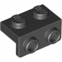 LEGO Bracket 1x2 - 1x2 ZWART (100 stuks)