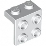 LEGO Bracket 1x2 - 2x2 WIT (100 stuks) LEGO Bracket 1x2 - 2x2 WIT (100 stuks)