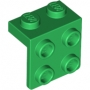LEGO Bracket 1x2 - 2x2 GROEN (100 stuks)