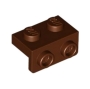 LEGO Bracket 1x2 - 1x2 BRUIN (100 stuks)