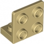 LEGO Bracket Inverted 1x2 - 2x2 BEIGE (100 stuks) LEGO Bracket Inverted 1x2 - 2x2 BEIGE (100 stuks)