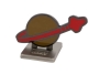 LEGO Classic Space Logo Magneet