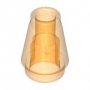 LEGO Cone 1x1 TRANSPARANT ORANJE (100 stuks) LEGO Cone 1x1 TRANSPARANT ORANJE (100 stuks)