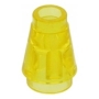 LEGO Cone 1x1 TRANSPARANT GEEL (100 stuks) LEGO Cone 1x1 TRANSPARANT GEEL (100 stuks)