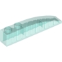 LEGO Roof Tile 1x6 with Rounding TRANS-LIGHTBLUE  (100 pcs) LEGO Roof Tile 1x6 with Rounding TRANS-LIGHTBLUE  (100 pcs)