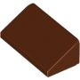 LEGO Dakpan 30 1x2 BRUIN (100 stuks) LEGO Dakpan 30 1x2 BRUIN (100 stuks)