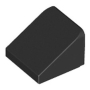 LEGO Dakpan 30 1x1 ZWART (100 stuks)