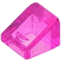 LEGO Dakpan 30 1x1 TRANSPARANT DONKERROZE (100 stuks) LEGO Dakpan 30 1x1 TRANSPARANT DONKERROZE (100 stuks)