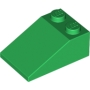 LEGO Dakpan 33 3x2 GROEN (100 stuks) LEGO Dakpan 33 3x2 GROEN (100 stuks)