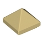 LEGO Dakpan 45 1x1x2/3 Piramide BEIGE (100 stuks) LEGO Dakpan 45 1x1x2/3 Piramide BEIGE (100 stuks)