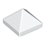 LEGO Dakpan 45 1x1x2/3 Piramide WIT (100 stuks) LEGO Dakpan 45 1x1x2/3 Piramide WIT (100 stuks)