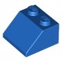 LEGO Dakpan 45 2x2 BLAUW (100 stuks) LEGO Dakpan 45 2x2 BLAUW (100 stuks)