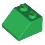 LEGO Dakpan 45 2x2 GROEN (100 stuks) LEGO Dakpan 45 2x2 GROEN (100 stuks)