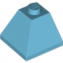 LEGO Dakpan 45 2x2 Hoek AZUURBLAUW (100 stuks) LEGO Dakpan 45 2x2 Hoek AZUURBLAUW (100 stuks)