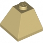 LEGO Dakpan 45 2x2 Hoek BEIGE (10 stuks) LEGO Dakpan 45 2x2 Hoek BEIGE (10 stuks)