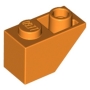 LEGO Dakpan 45 2x1 Inverted ORANJE (100 stuks) LEGO Dakpan 45 2x1 Inverted ORANJE (100 stuks)