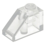 LEGO Dakpan 45 2x1 TRANSPARANT (100 stuks) LEGO Dakpan 45 2x1 TRANSPARANT (100 stuks)