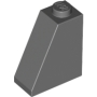 LEGO Dakpan 65 2x1x2 DONKERGRIJS (100 stuks) LEGO Dakpan 65 2x1x2 DONKERGRIJS (100 stuks)
