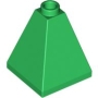 LEGO Dakpan 75 2x2x2 Piramide GROEN (100 stuks) LEGO Dakpan 75 2x2x2 Piramide GROEN (100 stuks)