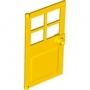 LEGO Deur 1x4x6 met 4 Vensters GEEL (100 stuks) LEGO Deur 1x4x6 met 4 Vensters GEEL (100 stuks)