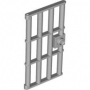 LEGO Deur 1x4x6 met Tralies LICHTGRIJS (100 stuks) LEGO Deur 1x4x6 met Tralies LICHTGRIJS (100 stuks)