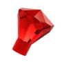 LEGO Diamant TRANSPARANT ROOD (100 stuks)