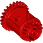 LEGO Differentieel 24-16 Tanden ROOD LEGO Differentieel 24-16 Tanden ROOD