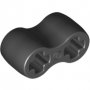 LEGO Dubbele As Connector Flexibel ZWART (100 stuks) LEGO Dubbele As Connector Flexibel ZWART (100 stuks)