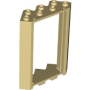 LEGO Frame 4x4x6 Hoek BEIGE (10 stuks) LEGO Frame 4x4x6 Hoek BEIGE (10 stuks)