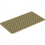 LEGO Grondplaat 8x16 BEIGE