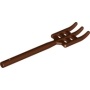 LEGO Hooivork Type 2 BRUIN (10 stuks) LEGO Hooivork Type 2 BRUIN (10 stuks)