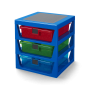 LEGO Iconic 3-Lades Opbergrek BLAUW