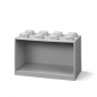 LEGO Iconic Wandschap Steen 8 LICHTGRIJS LEGO Iconic Wandschap Steen 8 LICHTGRIJS