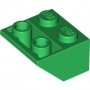 LEGO Dakpan 45 2x2 Inverted GROEN (100 stuks) LEGO Dakpan 45 2x2 Inverted GROEN (100 stuks)
