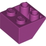 LEGO Slope 45 2x2 Inverted MAGENTA (100 pcs) LEGO Slope 45 2x2 Inverted MAGENTA (100 pcs)