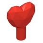 LEGO Juweel Hart ROOD (10 stuks) LEGO Juweel Hart ROOD (10 stuks)