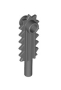 LEGO Kettingzaag Blad DONKERGRIJS (10 stuks)