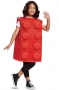 LEGO Kostuum Steen ROOD (Maat 110-128)