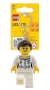 LEGO LED Sleutelhanger Verpleegster Wit Uniform LEGO LED Sleutelhanger Verpleegster Wit Uniform