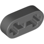 LEGO Liftarm 1x2 Dun DONKERGRIJS (100 stuks) LEGO Liftarm 1x2 Dun DONKERGRIJS (100 stuks)