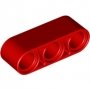 LEGO Liftarm 1x3 ROOD (100 stuks) LEGO Liftarm 1x3 ROOD (100 stuks)