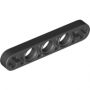 LEGO Liftarm 1x5 Dun ZWART (100 stuks) LEGO Liftarm 1x5 Dun ZWART (100 stuks)