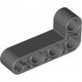 LEGO Liftarm 2x4 L-Vorm DONKERGRIJS (100 stuks) LEGO Liftarm 2x4 L-Vorm DONKERGRIJS (100 stuks)