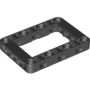 LEGO Liftarm 5x7 Frame ZWART LEGO Liftarm 5x7 Frame ZWART
