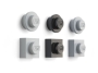 LEGO Magneetset (6 stuks) ZWART-GRIJS LEGO Magneetset (6 stuks) ZWART-GRIJS